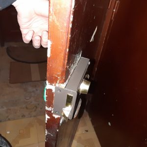 Abertura de porta